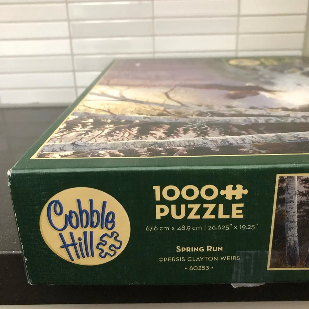 Cobble Hill Spring Run 1000 piece puzzle - Picture 8 of 11